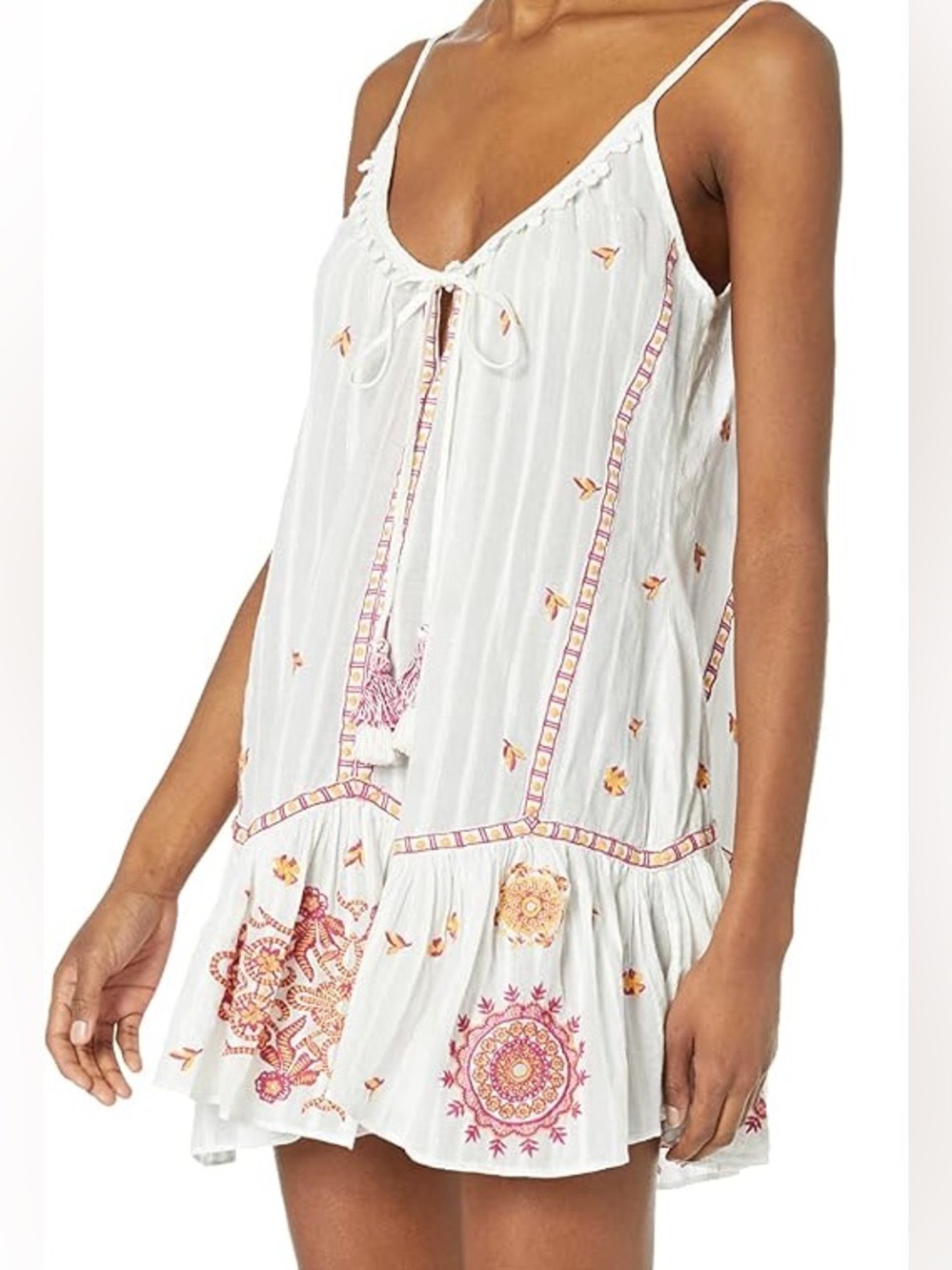 Ramy Brook Sorrel Embroidered Swim Coverup size XS